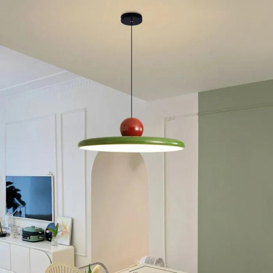 Glazen Bauhaus Hanglamp met Scandinavisch Design