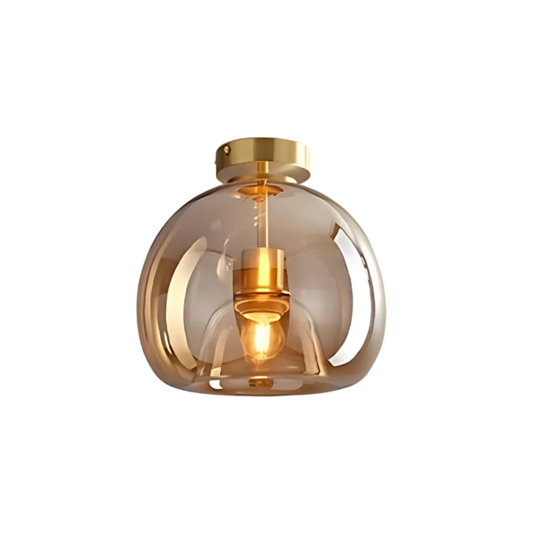 Elegante Plafondlamp met Luxe Afwerking - Ø25 cm