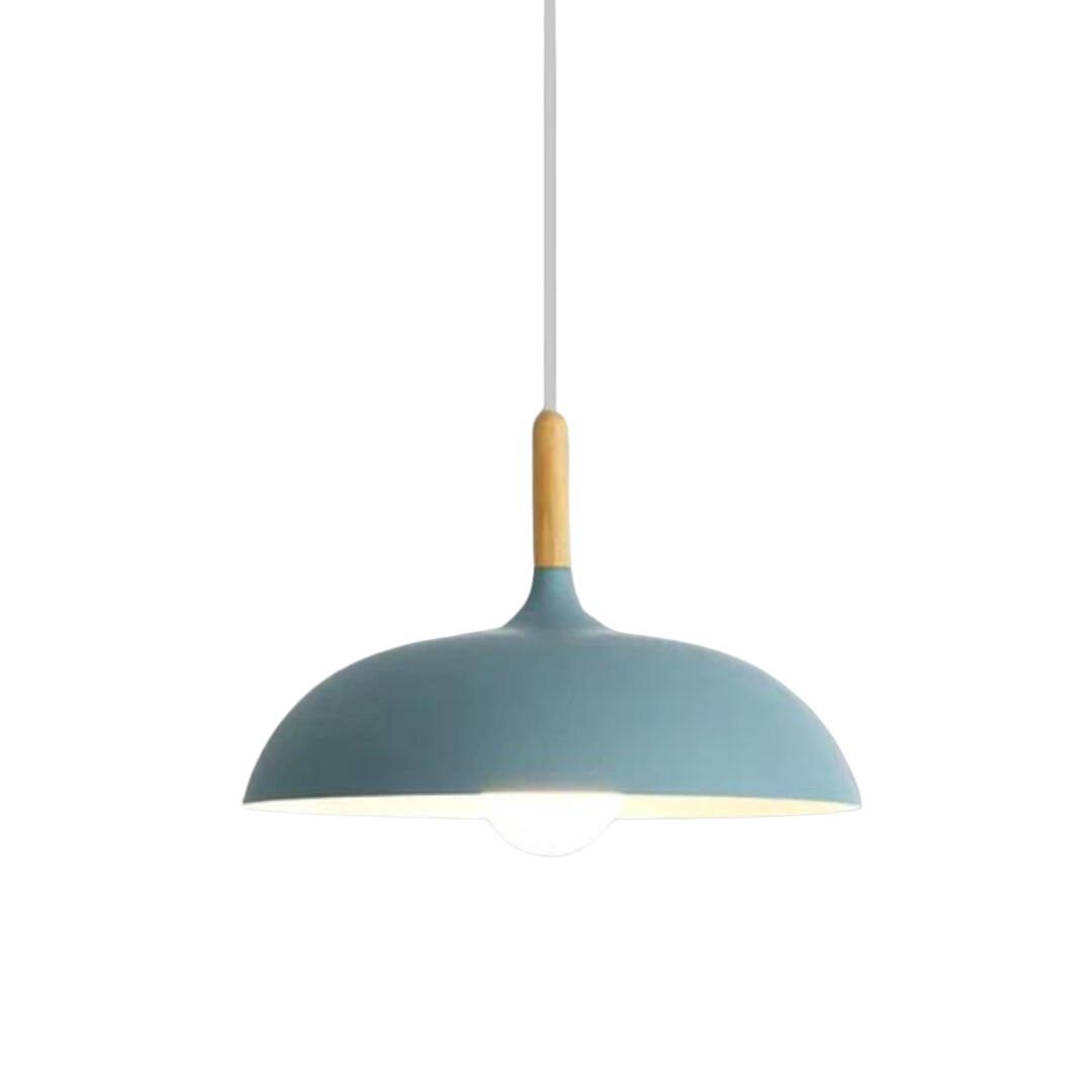 Scandinavische plafondlamp van eikenhout - Modern en Energiezuinig