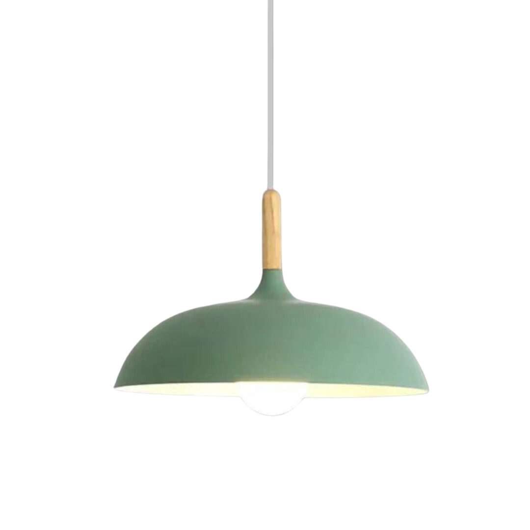 Scandinavische plafondlamp van eikenhout - Modern en Energiezuinig