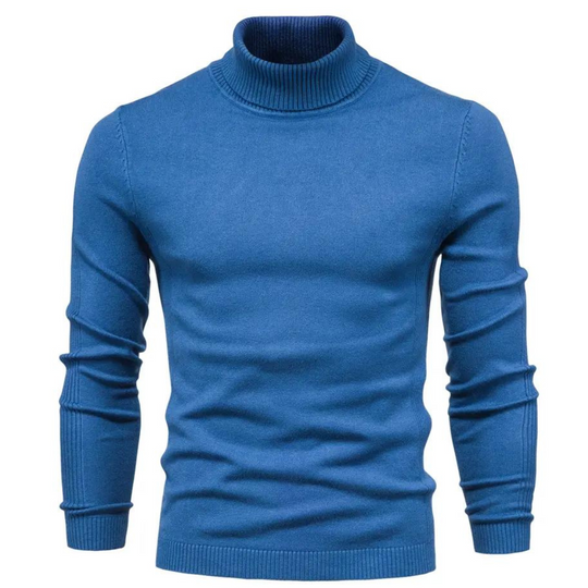 Casual heren pullover met colkraag – Warm en stijlvol ontwerp