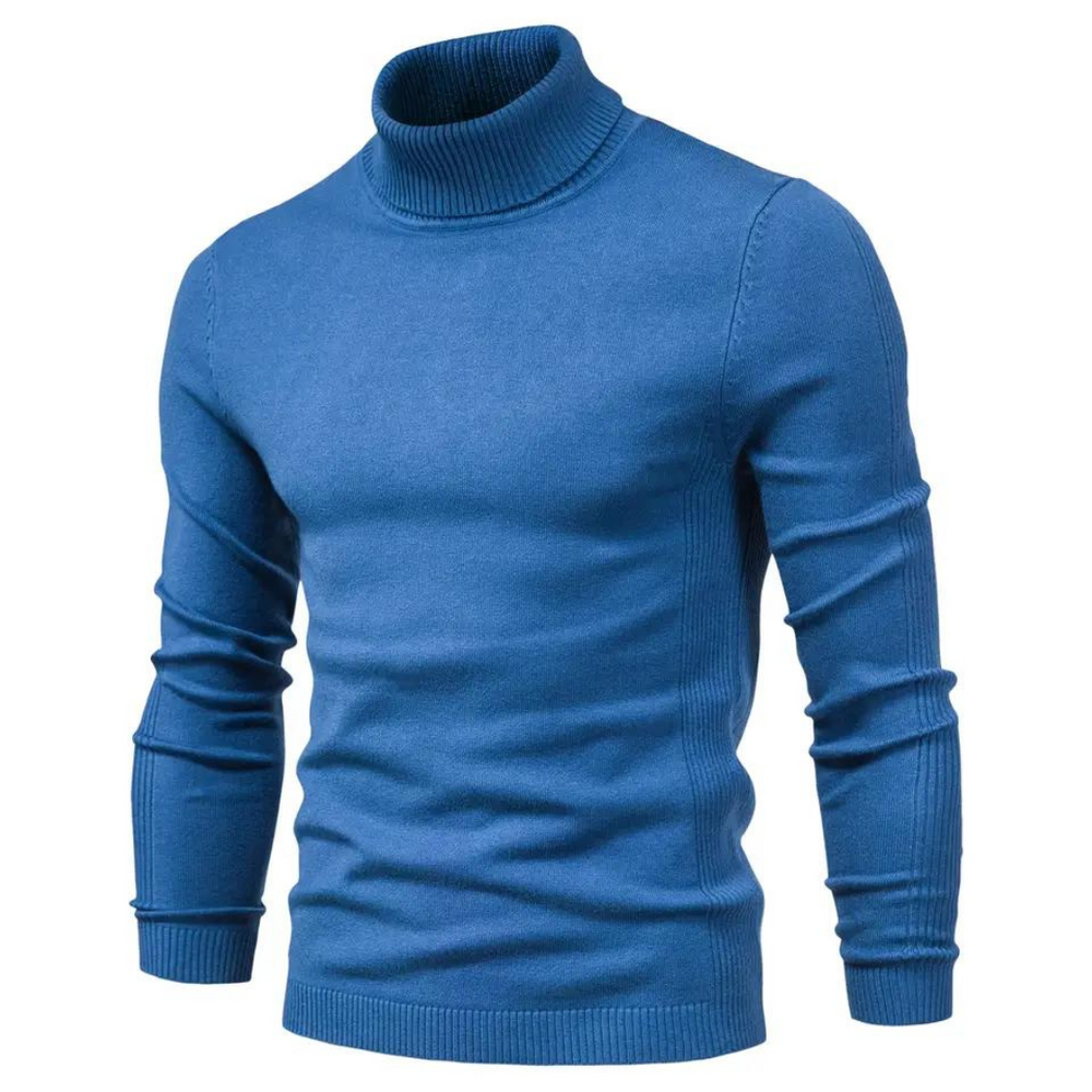 Casual heren pullover met colkraag – Warm en stijlvol ontwerp