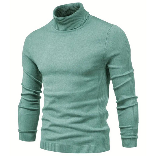 Casual heren pullover met colkraag – Warm en stijlvol ontwerp