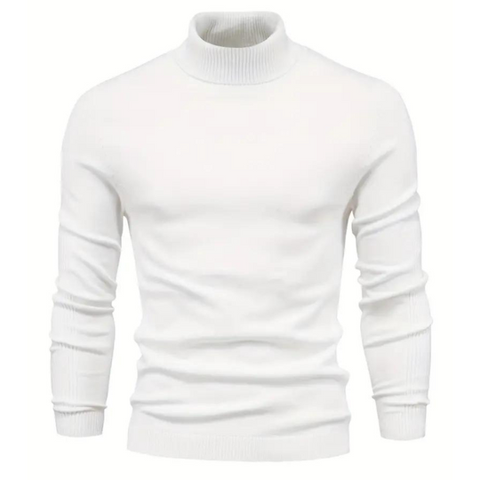 Casual heren pullover met colkraag – Warm en stijlvol ontwerp