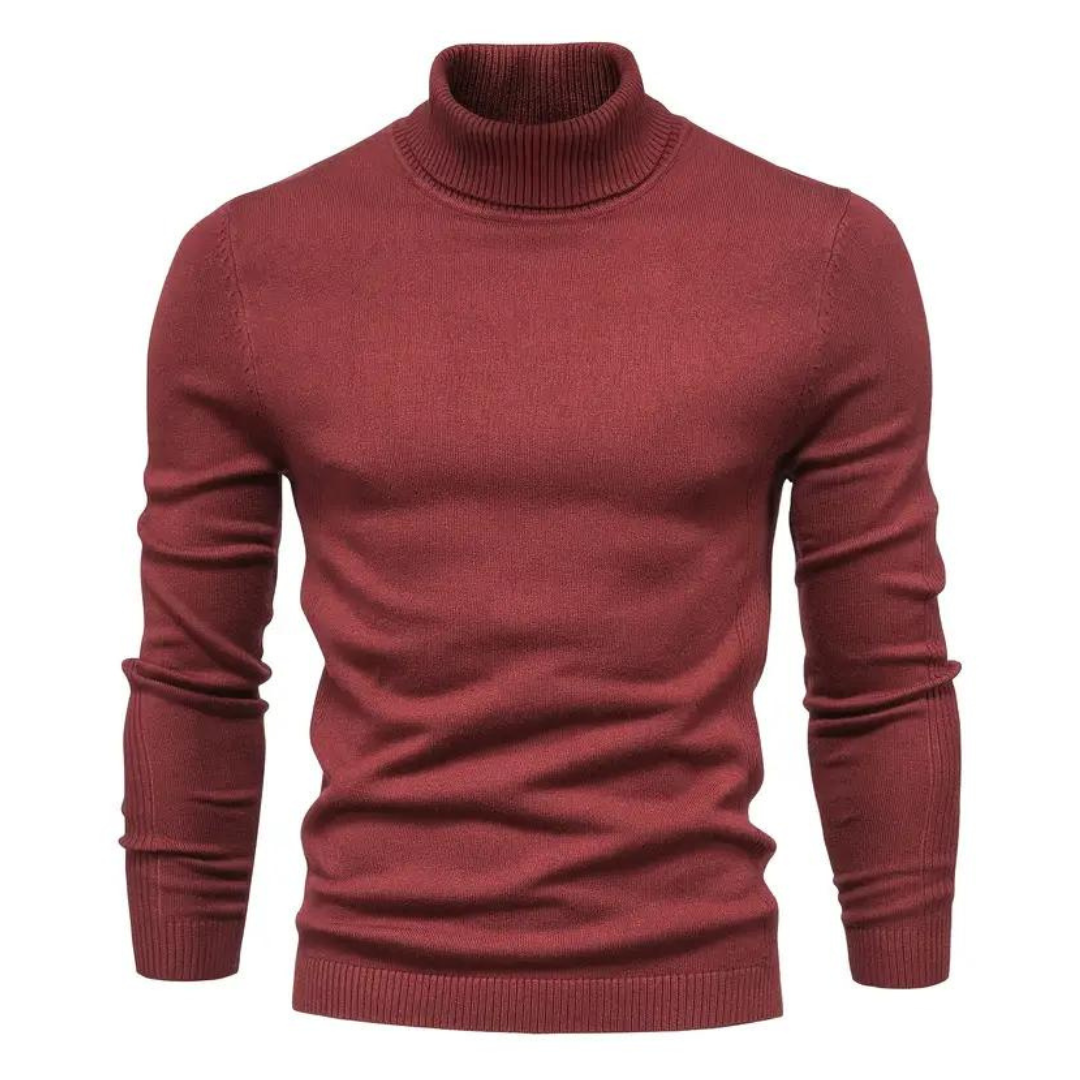 Casual heren pullover met colkraag – Warm en stijlvol ontwerp