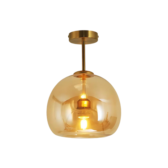 Elegante Plafondlamp met Luxe Afwerking - Ø25 cm