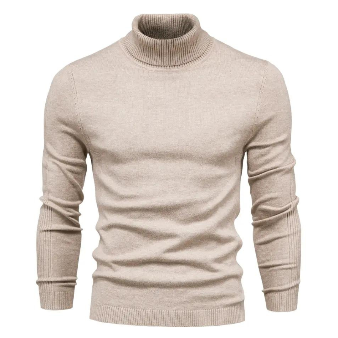 Casual heren pullover met colkraag – Warm en stijlvol ontwerp