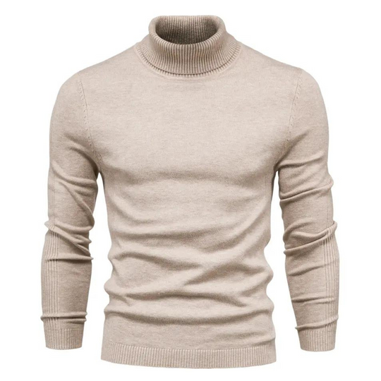 Casual heren pullover met colkraag – Warm en stijlvol ontwerp