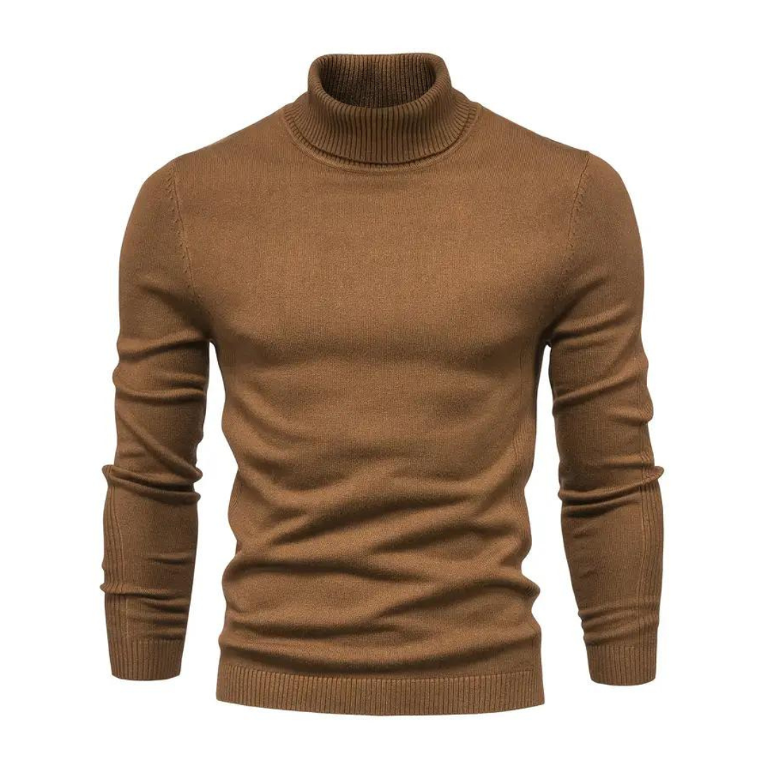 Casual heren pullover met colkraag – Warm en stijlvol ontwerp