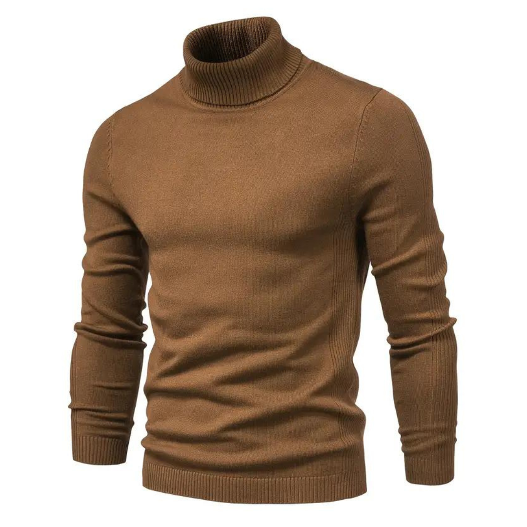 Casual heren pullover met colkraag – Warm en stijlvol ontwerp