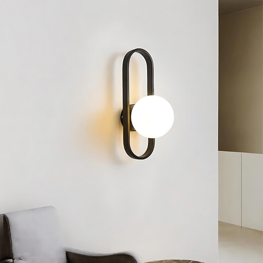 Moderne Wandlamp met Glazen Design - Elegant en Sfeervol