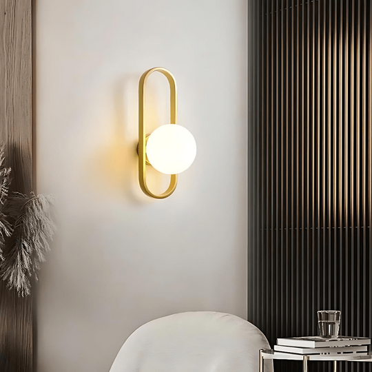 Moderne Wandlamp met Glazen Design - Elegant en Sfeervol