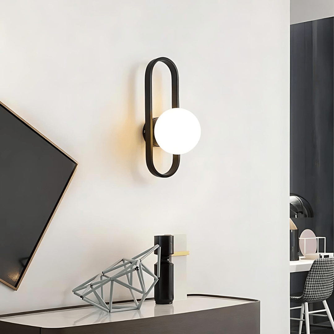 Moderne Wandlamp met Glazen Design - Elegant en Sfeervol