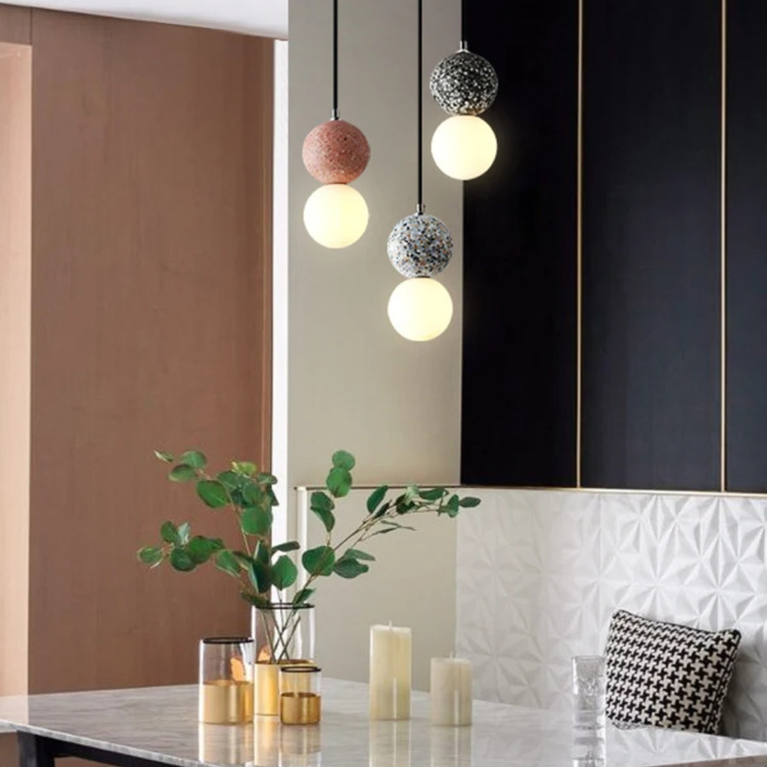 Moderne LED Hanglamp – Elegant Ontwerp in Glas voor Eettafel en Woonkamer