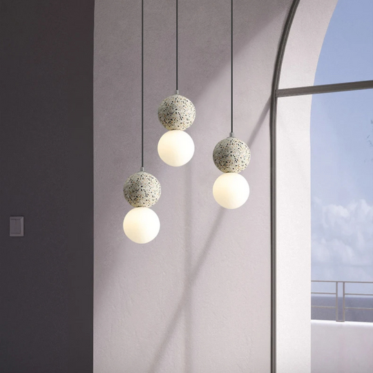 Moderne LED Hanglamp – Elegant Ontwerp in Glas voor Eettafel en Woonkamer