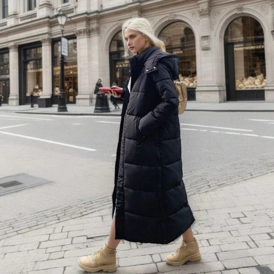 Lange winterjas voor dames – Stijlvol en comfortabel voor koude dagen