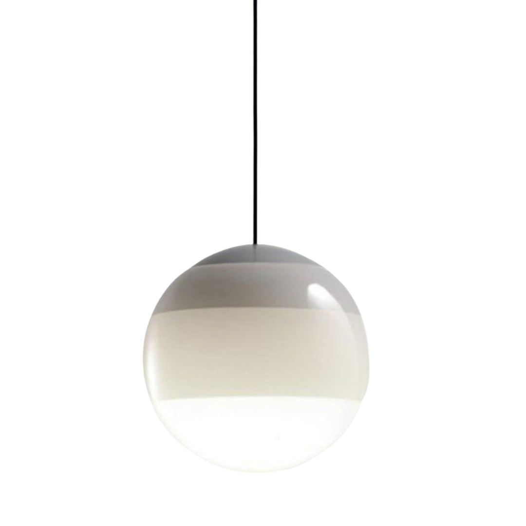 Moderne Glazen Bollen Hanglamp met Kleurverloop