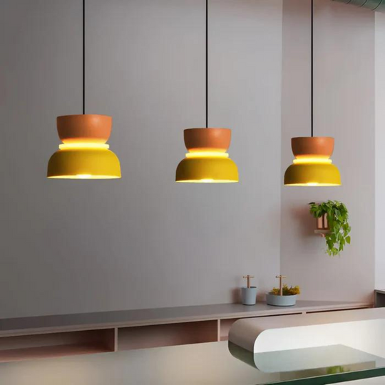 Kleurrijke LED hanglamp met elegant design - Moderne stijl, energiezuinig