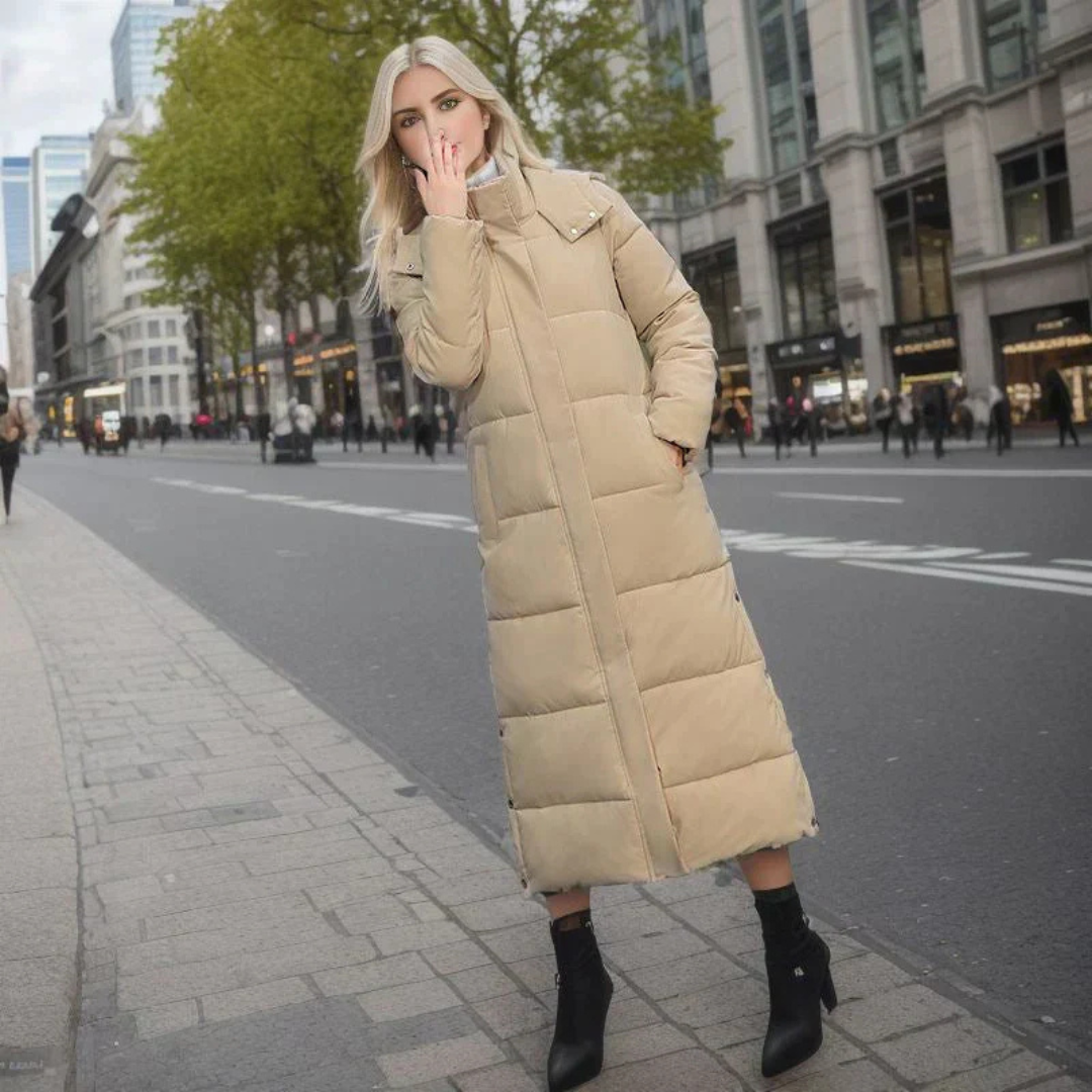 Lange winterjas voor dames – Stijlvol en comfortabel voor koude dagen