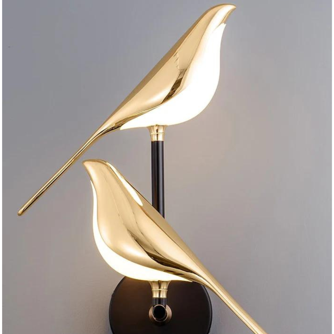 Moderne wandlamp met vogels - Elegant en energiezuinig ontwerp