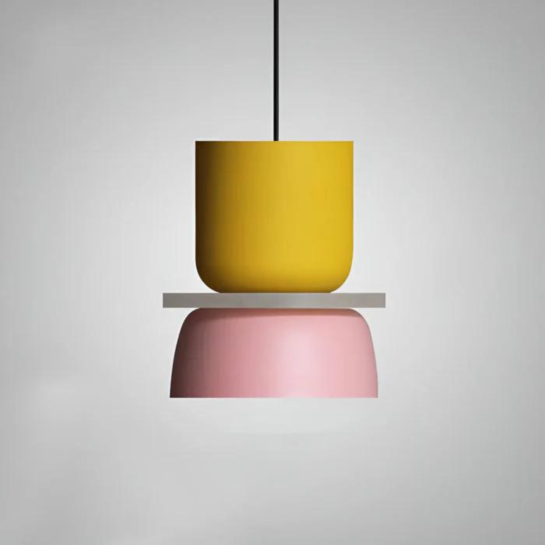 Kleurrijke LED hanglamp met elegant design - Moderne stijl, energiezuinig