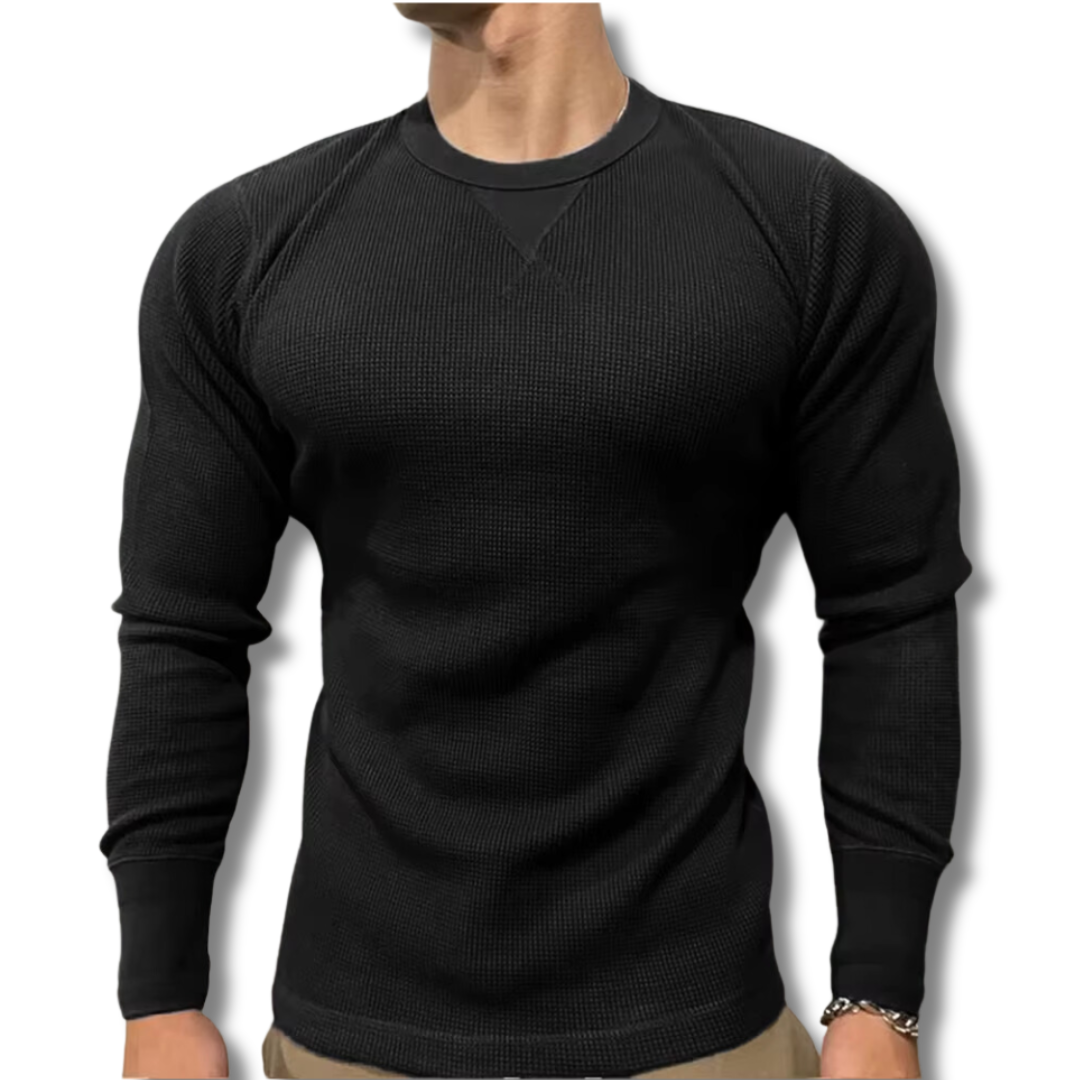 Spieraccentuerend Heren Fit Shirt – Comfortabel en Ademend