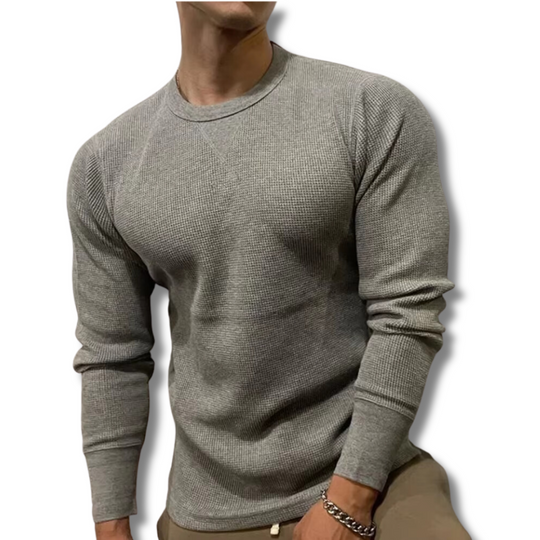 Spieraccentuerend Heren Fit Shirt – Comfortabel en Ademend