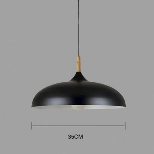 Scandinavische plafondlamp van eikenhout - Modern en Energiezuinig