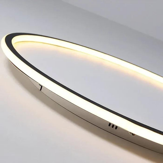 Ronde LED plafondlamp met Scandinavisch design en gelijkmatige verlichting