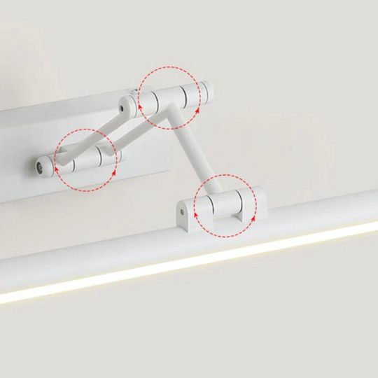 Strakke Lineaire Spiegelwandlamp met LED voor Badkamer en Woonkamer