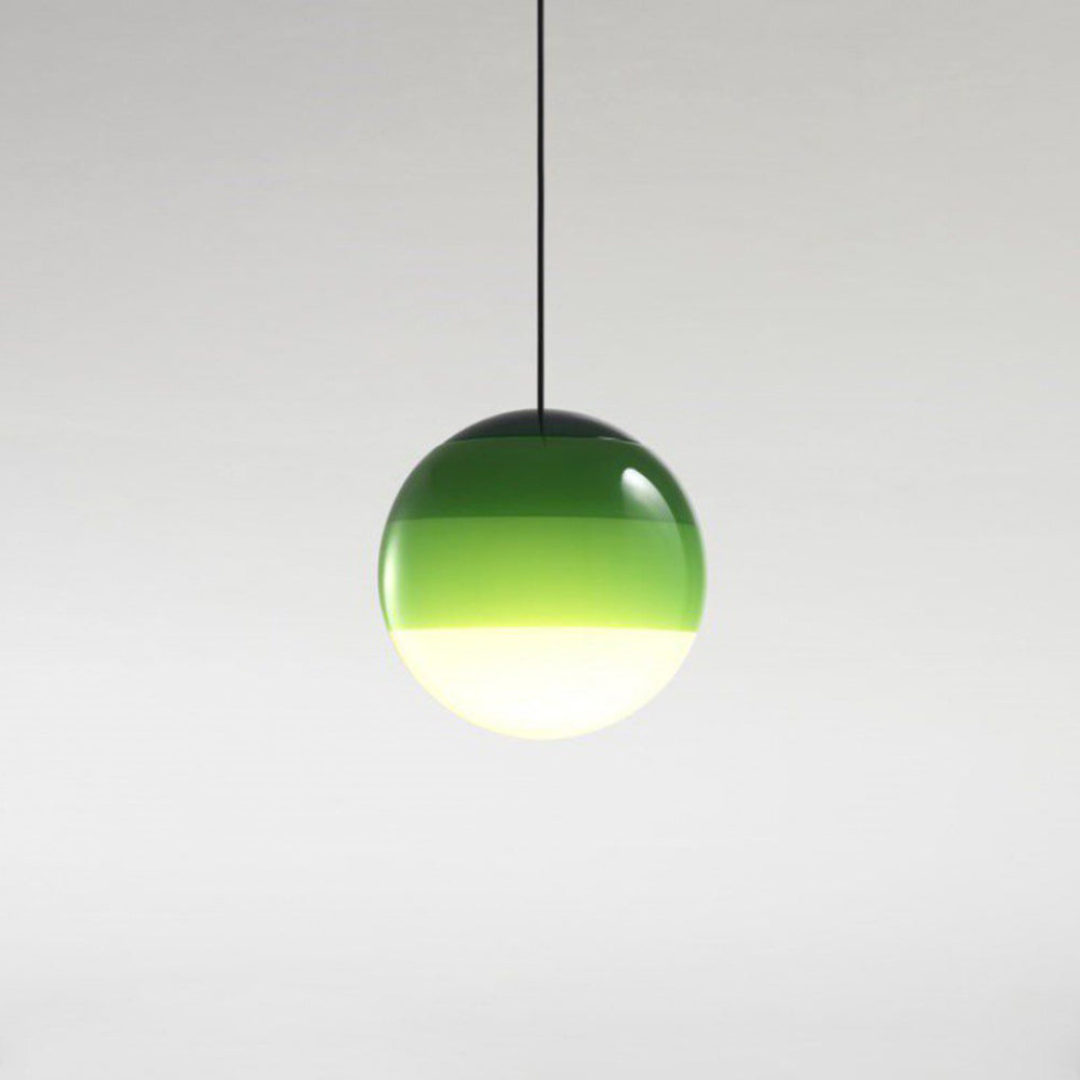 Moderne Glazen Bollen Hanglamp met Kleurverloop