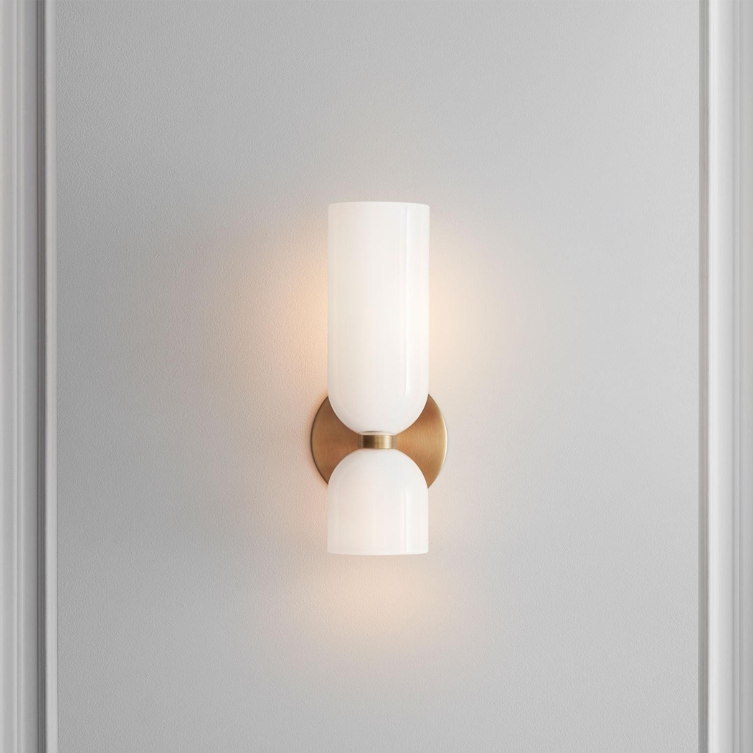 Moderne Glazen Wandlamp voor Slaapkamer en Woonkamer