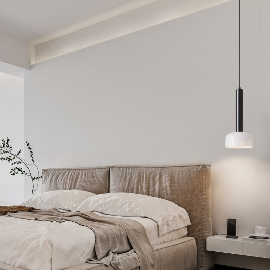 Moderne Minimalistische LED Hanglampen van Koper