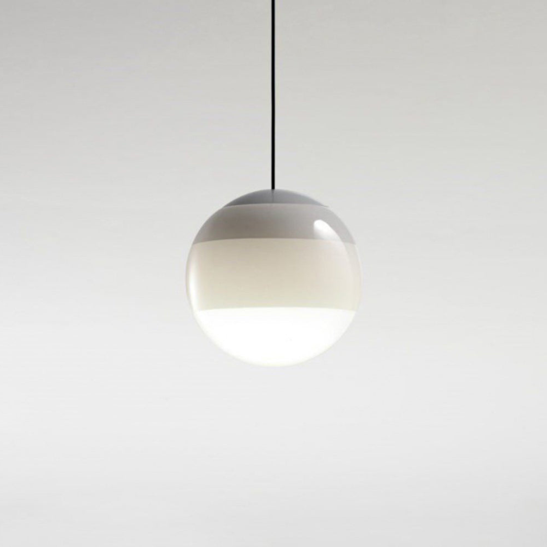 Moderne Glazen Bollen Hanglamp met Kleurverloop