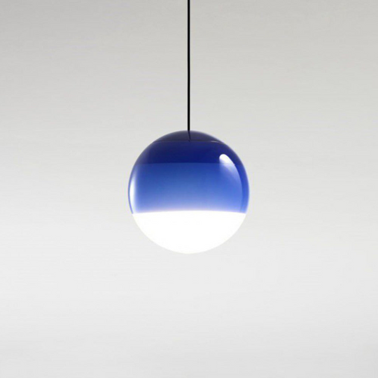 Moderne Glazen Bollen Hanglamp met Kleurverloop