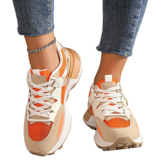 Comfortabele Sneakers- Ademende sneakers met zachte pasvorm