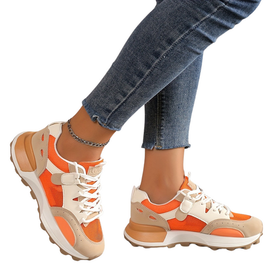 Comfortabele Sneakers- Ademende sneakers met zachte pasvorm