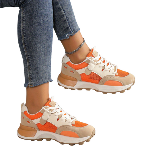 Comfortabele Sneakers- Ademende sneakers met zachte pasvorm