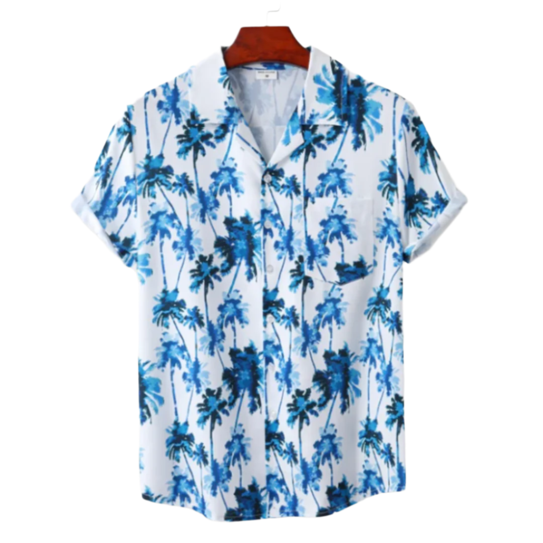 Voss' - Bloemen blouse met surfstijl