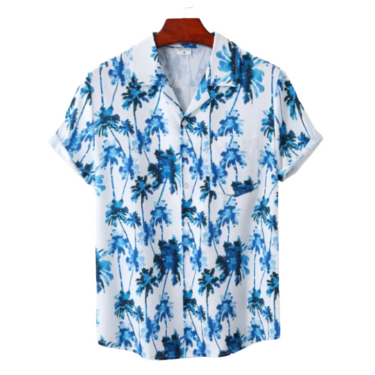 Voss' - Bloemen blouse met surfstijl