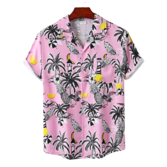 Voss' - Bloemen blouse met surfstijl