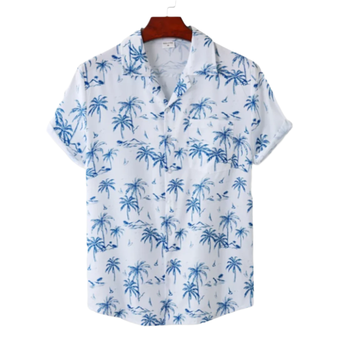 Voss' - Bloemen blouse met surfstijl